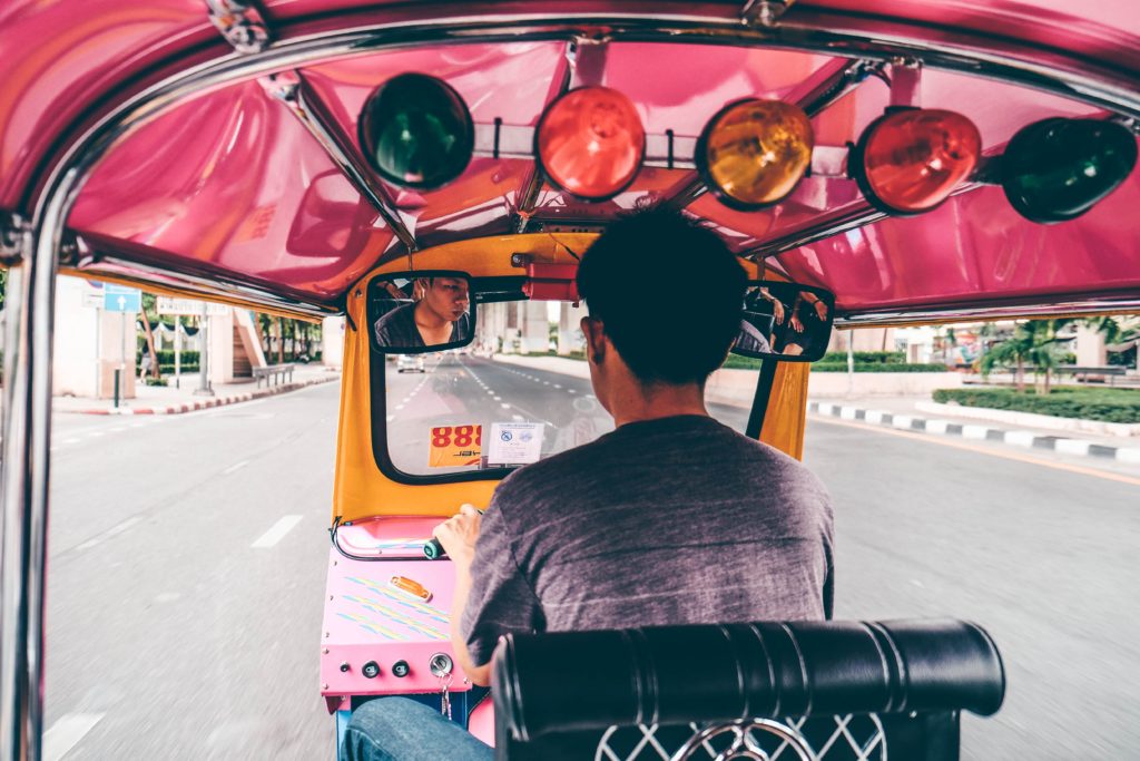 TukTuk Fahrer in Bangkok