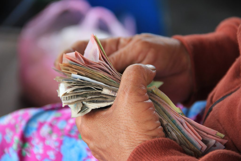 markt, asien, baht